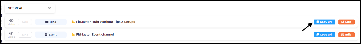 Copier l'URL